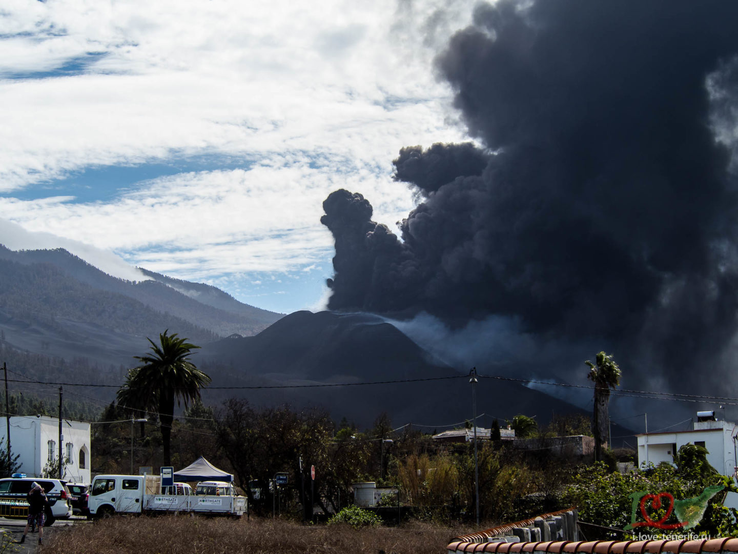 Извержение вулкана на Канарах