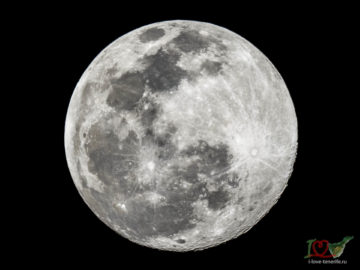 Луна через телескоп. Астротур на Тенерифе.