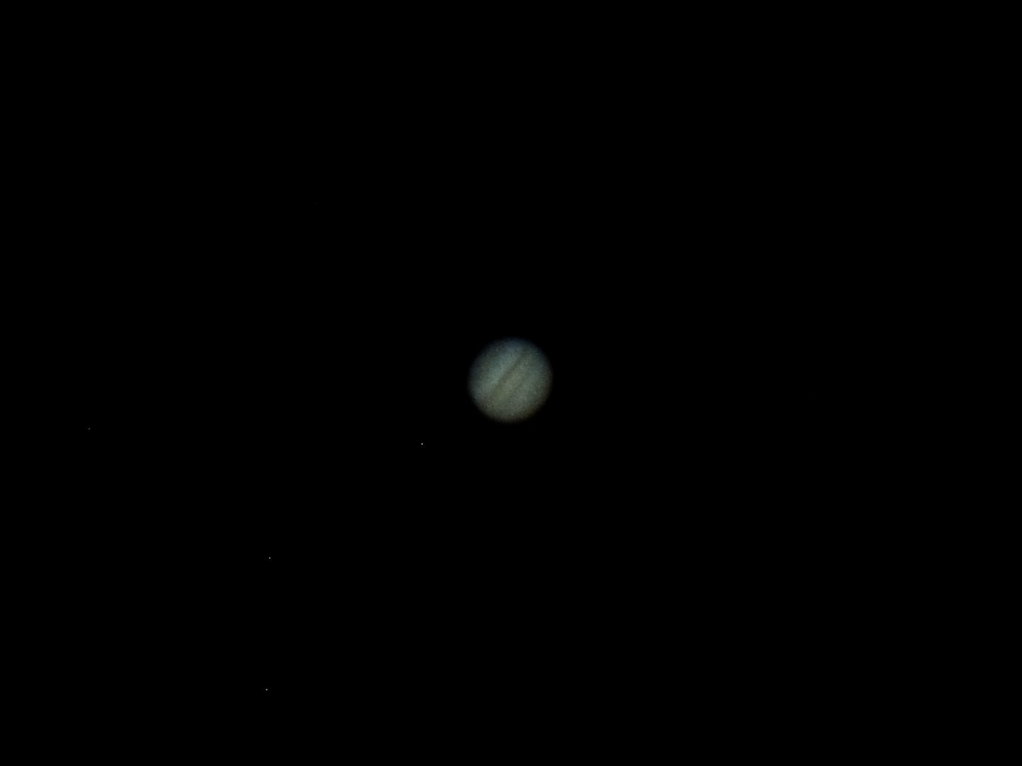 Юпитер в телескоп