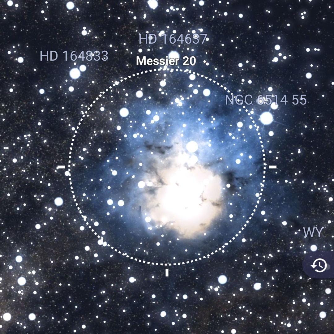M20 - Тройная туманность