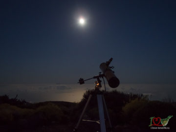 Ночная экскурсия с телескопом на в